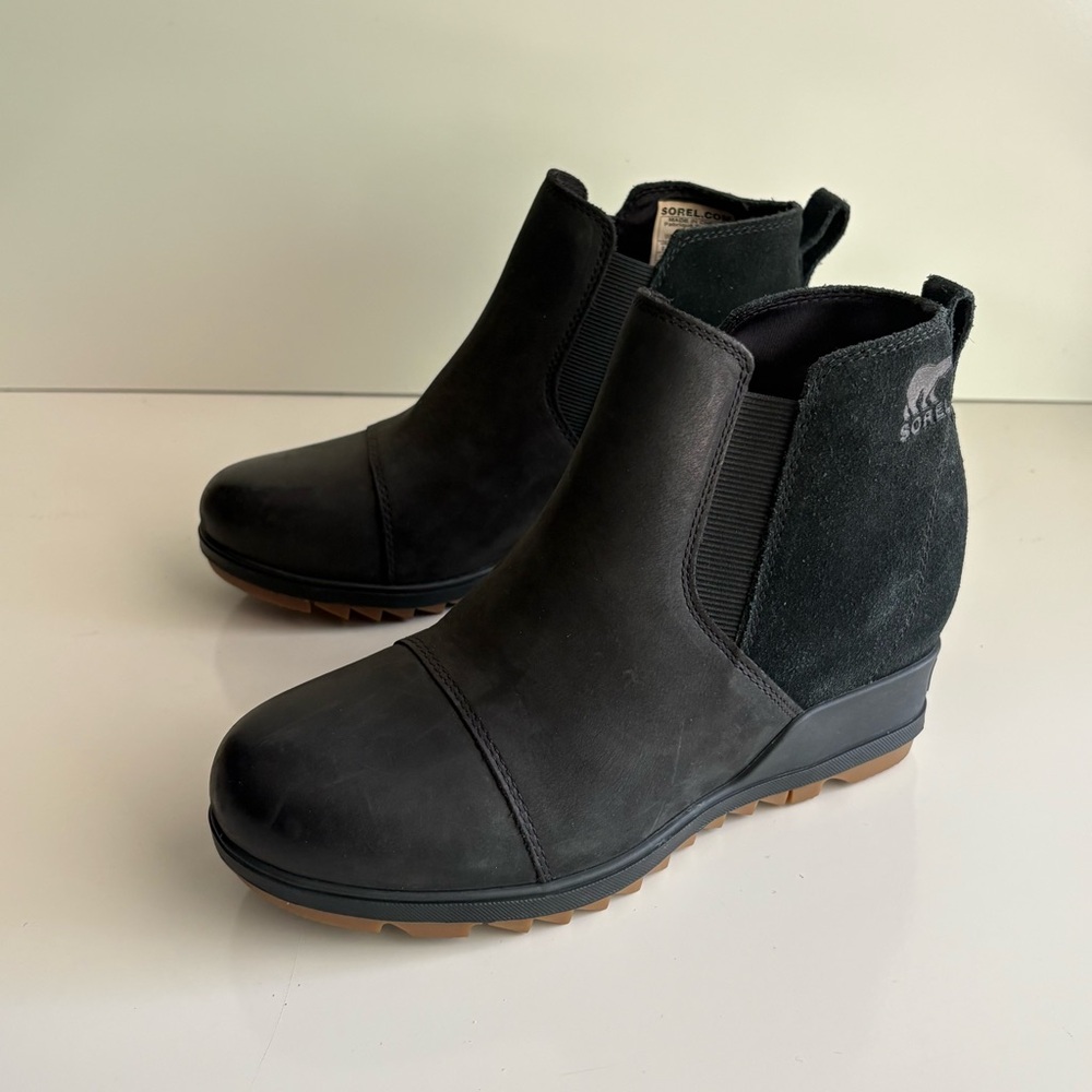 New Sorel Evie Bootie Pull-On Ankle Boots Size 6.5